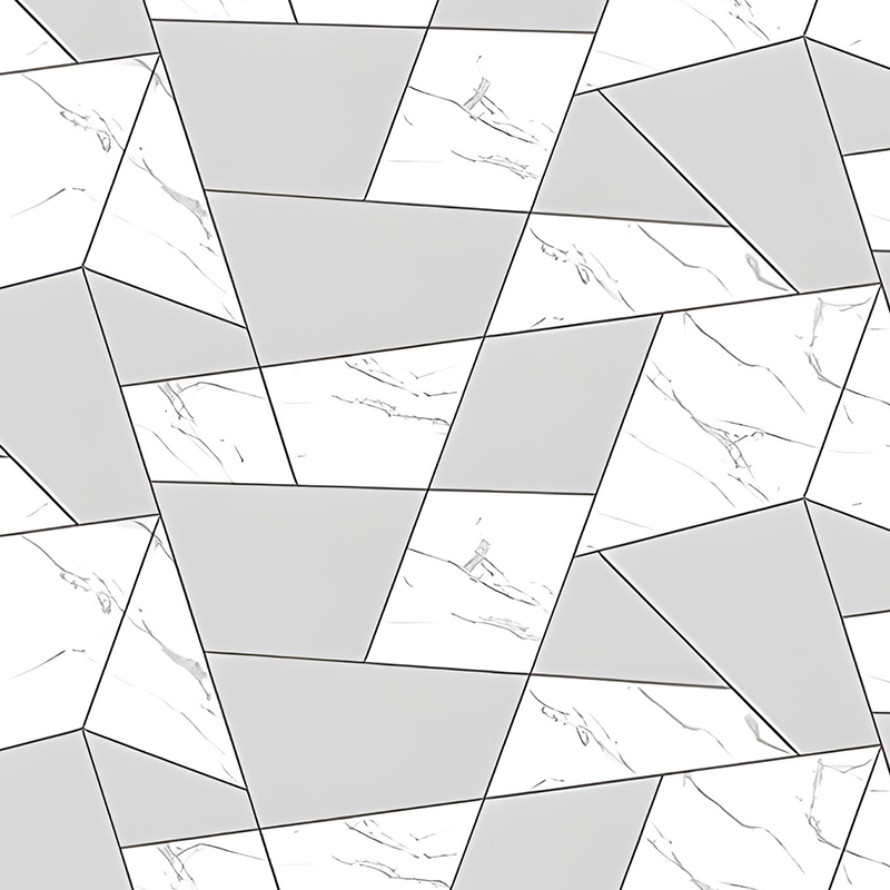 Aranyozott geometriai nappali háttér fali dekoráció PET transzferfólia