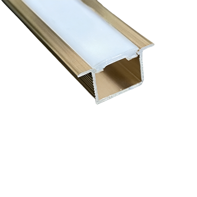 X8 alumínium vonalak lámpákkal 8 mm-es fa furnér panel megvilágított kivitelhez